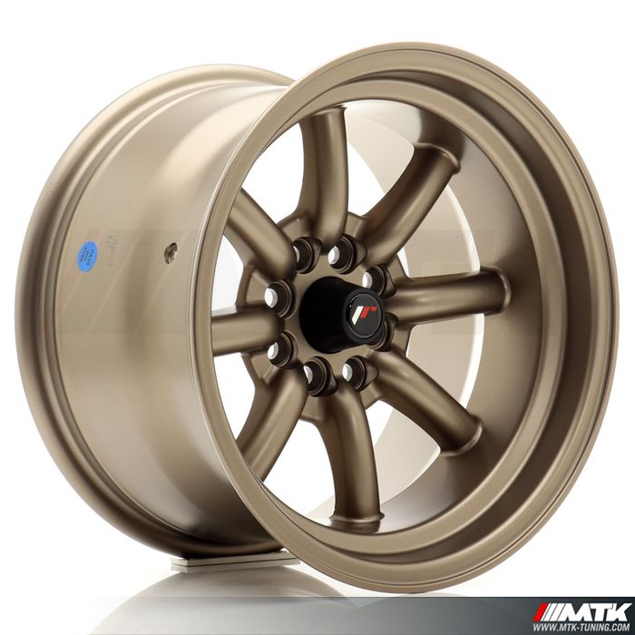 Japan Racing JR19 Bronze Mat 15x9 ET-13