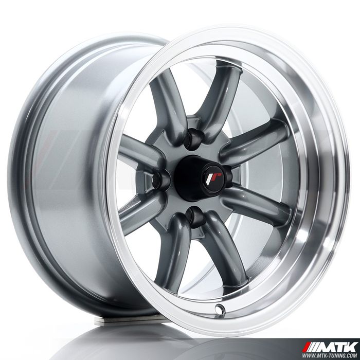 Japan Racing JR19 Gun metal 14x8 ET-13