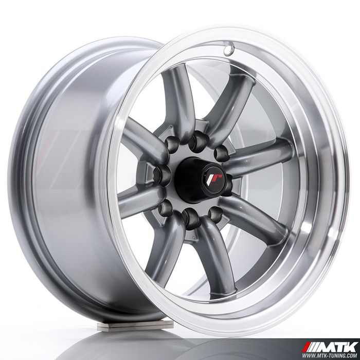 Japan Racing JR19 Gun metal 14x8 ET-13