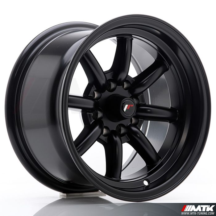 Japan Racing JR19 Noir Mat 14x8 ET-13