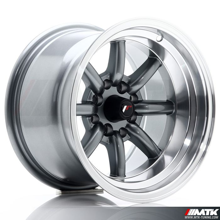 Japan Racing JR19 Gun metal 14x9 ET-25