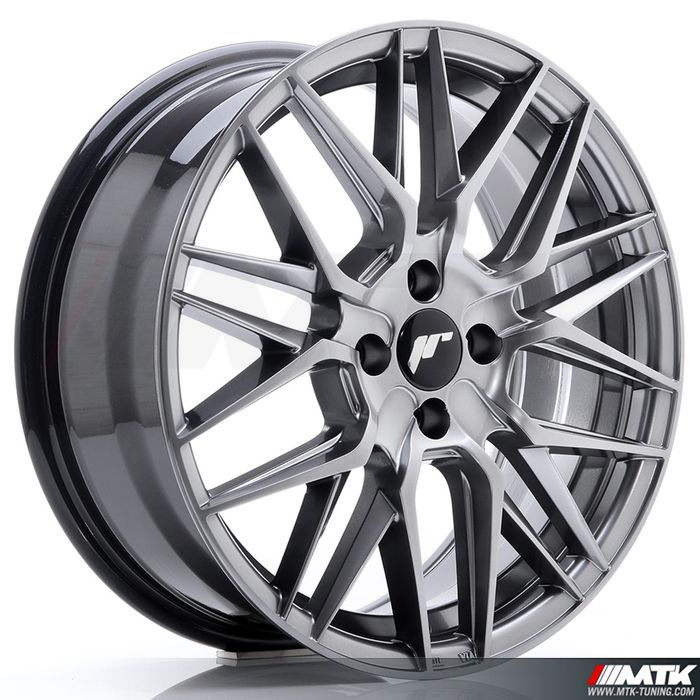 Japan Racing JR28 Hyper Black 17x7 ET40