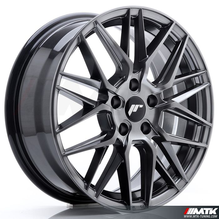 Japan Racing JR28 Hyper Black 17x7 ET40