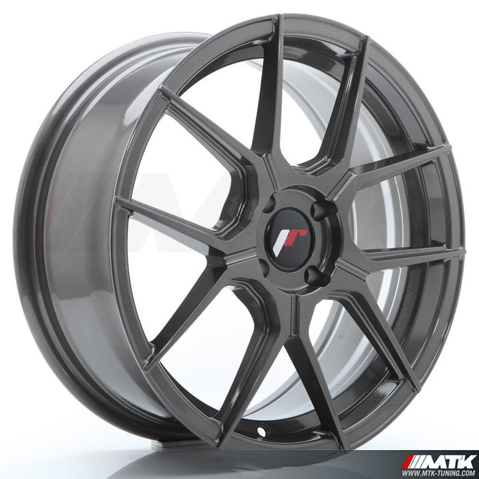 Japan Racing JR30 Hyper Gray 17x7 ET40