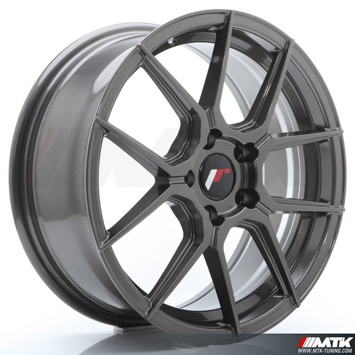 Japan Racing JR30 Hyper Gray 17x7 ET35
