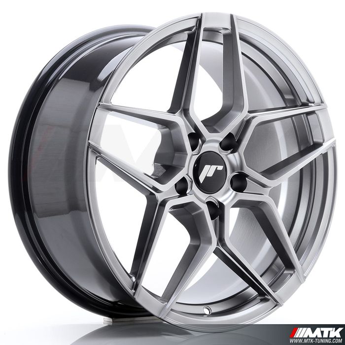 Japan Racing JR34 Hyper Black 18x8 ET42