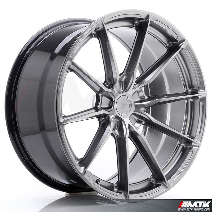 Japan Racing JR37 Hyper Black 20x10 ET35