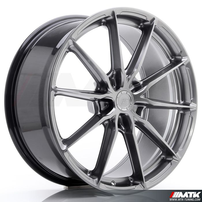 Japan Racing JR37 Hyper Black 20x9 ET45