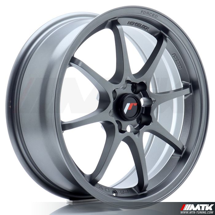 Japan Racing JR5 Gun metal 17x7 ET38