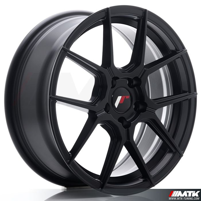 Japan Racing JR30 Noir Mat 17x7 ET40