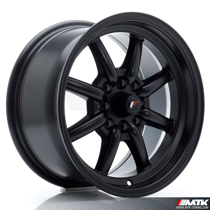 Japan Racing JR19 Noir Mat 15x8 ET20