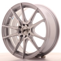 Japan Racing JR-21 17x7 ET40 Chrome Argent