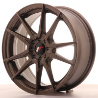 Japan Racing JR-21 17x7 ET40 Bronze Mat