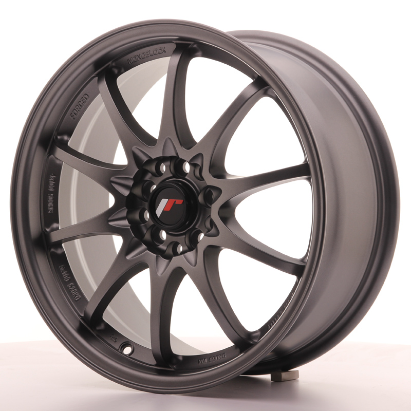 Japan Racing JR-5 Gun métal 17x7.5 ET35