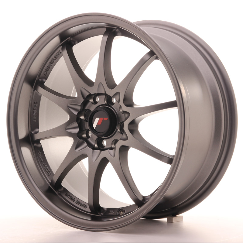 Japan Racing JR-5 Gun metal 17x8.5 ET35