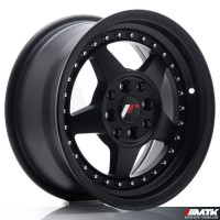 Japan Racing JR6 Noir Mat 15x7 ET25