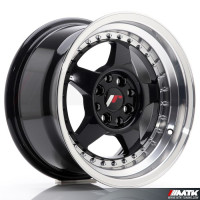Japan Racing JR6 Noir Brillant 15x8 ET25