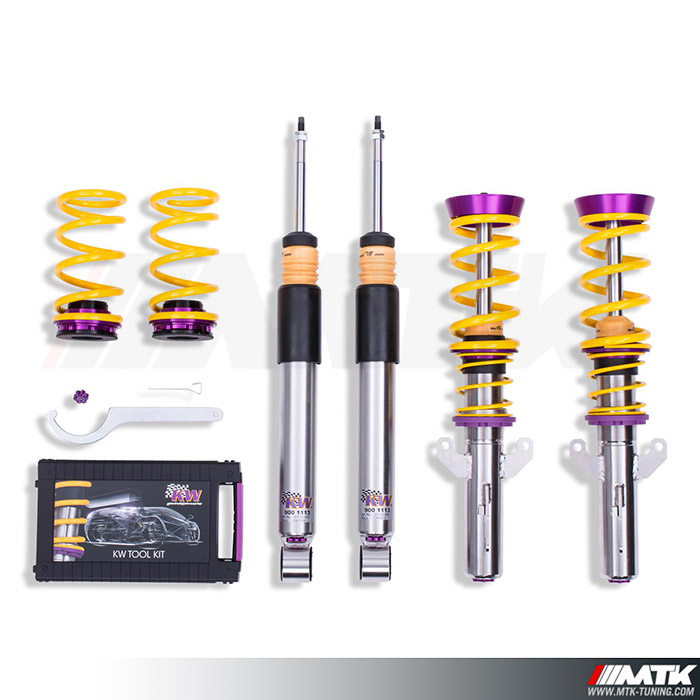 Combiné Filetés KW V3 Inoxline Renault Clio 4 RS