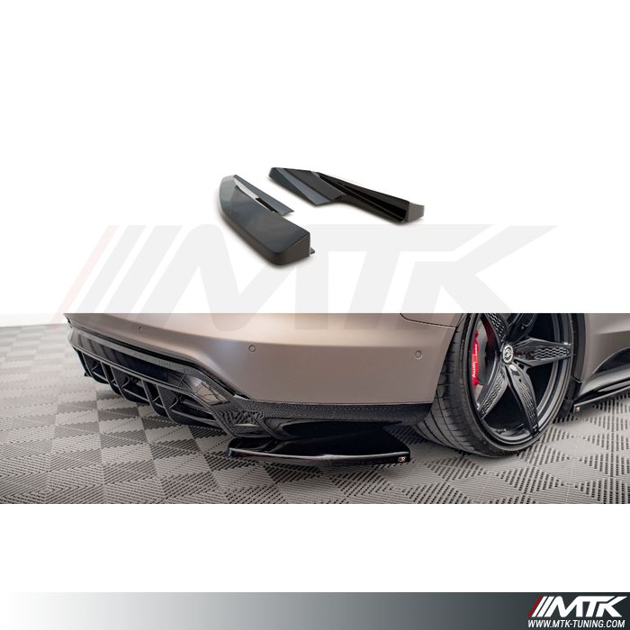 Diffuseurs lateraux arriere Maxton V1 Audi e-Tron GT  RS GT Mk1