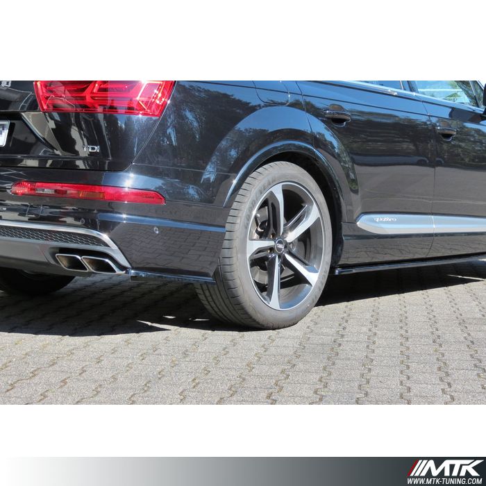 Diffuseurs lateraux arriere Maxton Audi SQ7 Q7 S-line