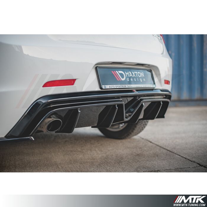 Diffuseur Avant Tuning Pour Alfa Romeo Giulia - ABS Noir Brillant, Style Sportif