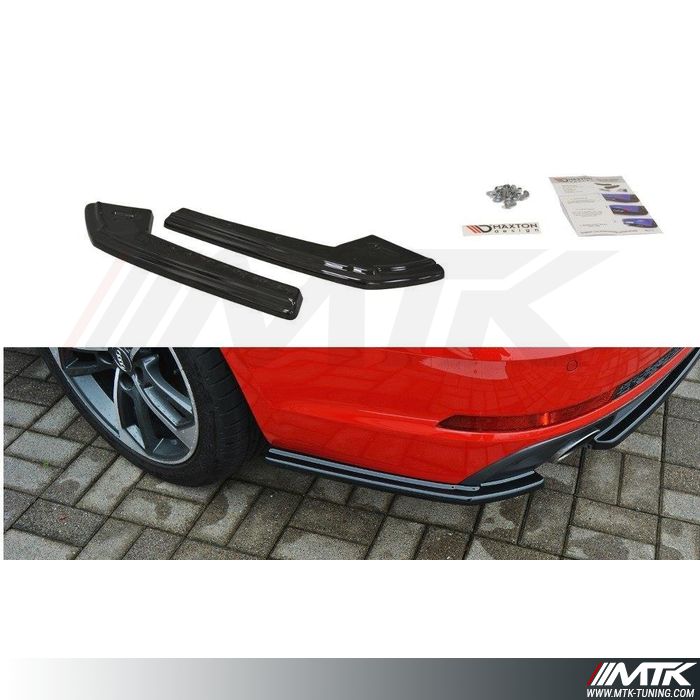 Diffuseurs lateraux arriere Maxton  arriere Audi A4 B9 S-Line