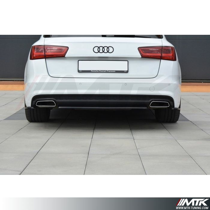 Aileron Arrière Voiture Pour Audi RS6 C7 C7.5 Avant Wagon Estate 2013-2018, Universelle D'aile Becquet De Toit Arrière Aileron Coffre Toit Queue,A