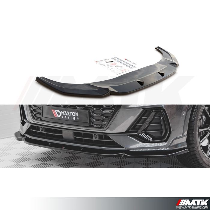 Lame avant Maxton V1 Audi Q3 S-Line Sportback