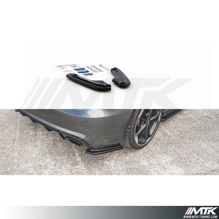 Diffuseurs lateraux arriere Maxton V1 Audi RS3 8V Sportback