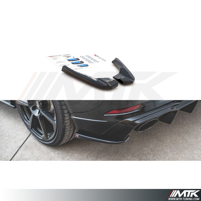 Diffuseurs lateraux arriere Maxton V2 Audi RS3 8V Sportback Phase 2