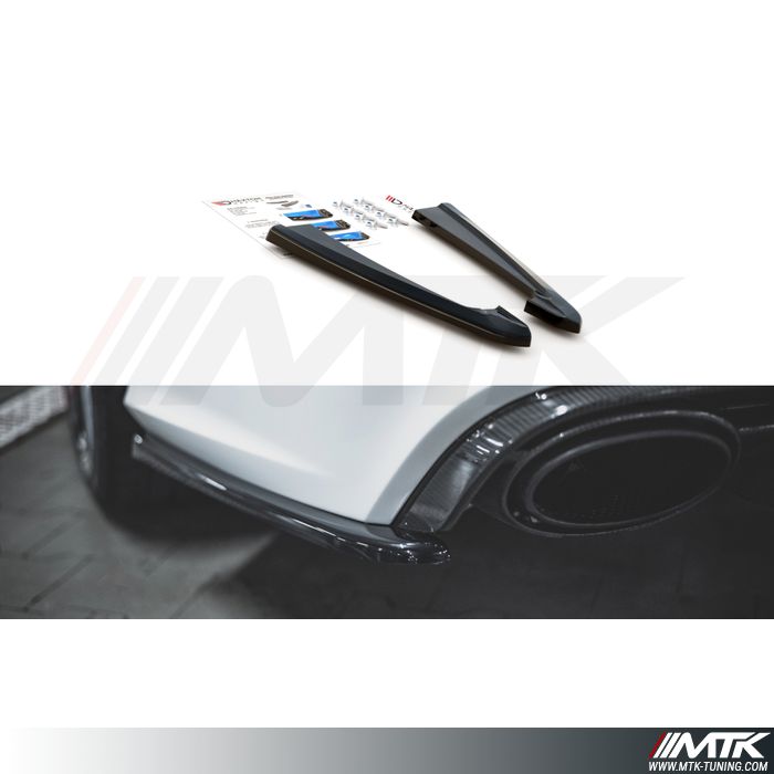 Diffuseurs lateraux arriere Maxton V2 Audi RS6 C7