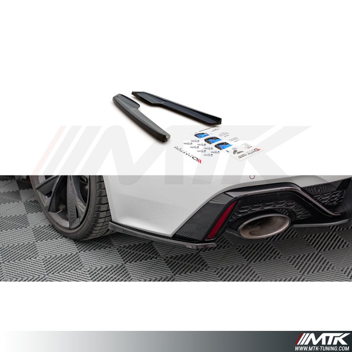 Diffuseurs lateraux arriere Maxton V1 Audi RS6 RS7 C8