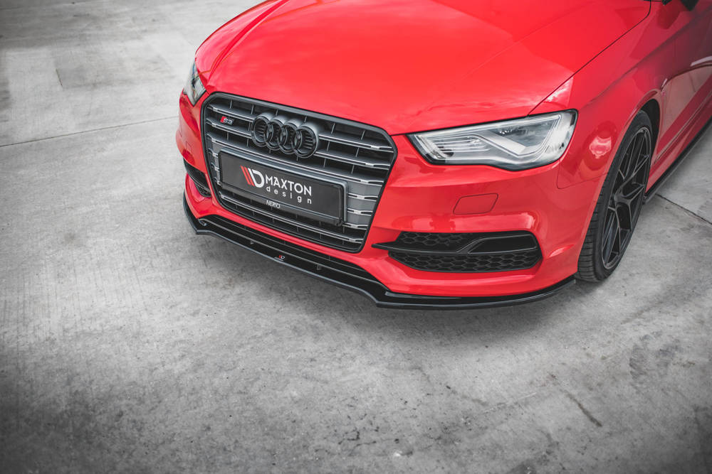 Lame De Pare-choc Avant Maxton V.2 Pour Audi A3 Sportback 8V Facelift - Neuf