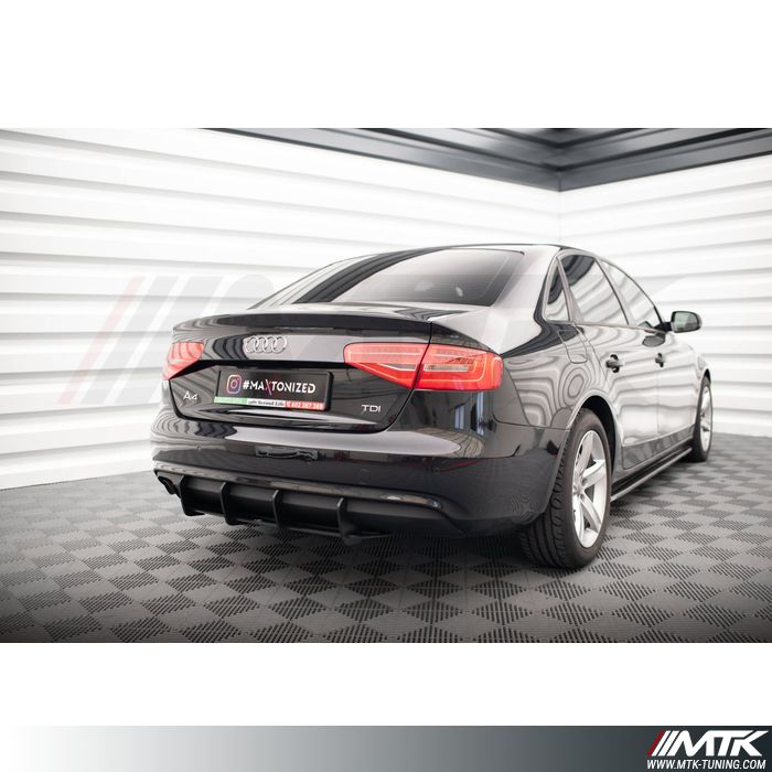 Diffuseur central Maxton Street Pro Audi A4 B8 Phase 2 2011-2015