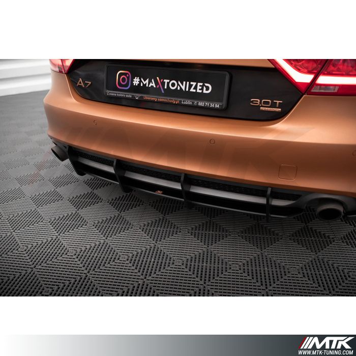 Diffuseur central Maxton Street Pro Audi A7 C7 S-Line 2010 - 2014