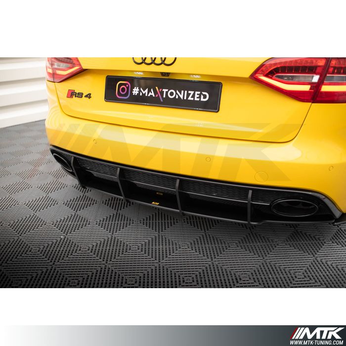 Diffuseur central Maxton Street Pro Audi RS4 B8 2012 -2015