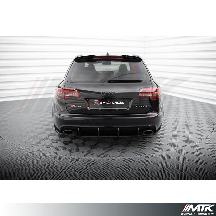 Diffuseur central Maxton Street Pro Audi RS6 C6 2007 - 2010