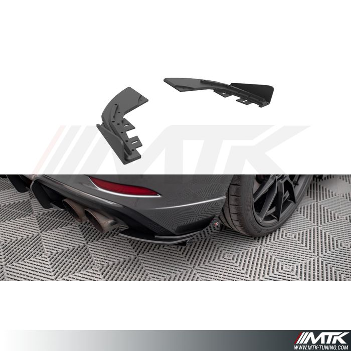 Diffuseurs lateraux arriere Maxton Street Pro avec Flaps Audi S3 8V Sportback Phase 2