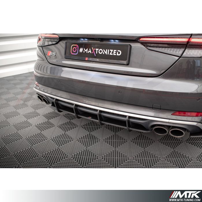 Diffuseur central Maxton Street Pro Audi S5 F5 2017 -2019