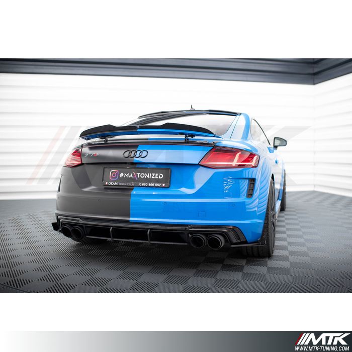 Diffuseur central Maxton Street Pro Audi TTS 8S TTS 2018 - 2023