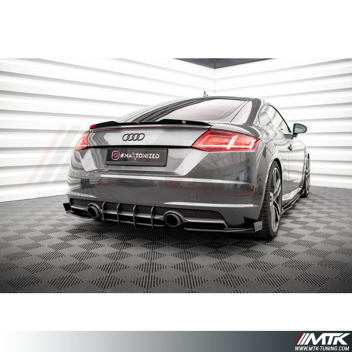 Diffuseur central Maxton Street Pro Audi TT 8S S-Line 2014 - 2018