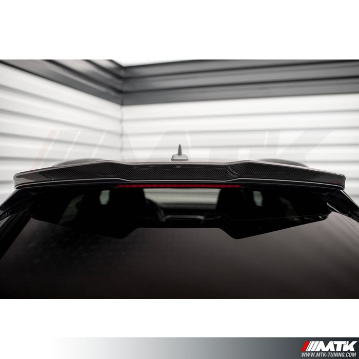 Becquet Arrière Carbone Pour Audi RS6 C7 Avant (2013-2018) - Aileron Coffre Style Sport, Pose Adhésive