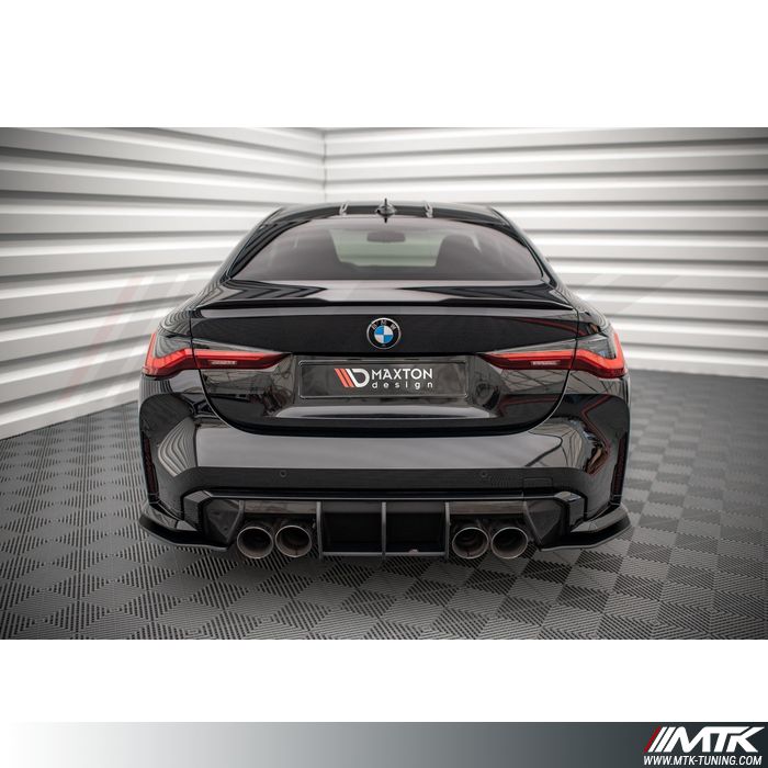 Seitliche Heck Diffusor Erweiterung Street Pro für BMW M4 G82 von Maxton Design