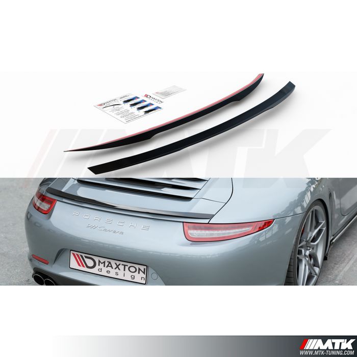 Rajout becquet Maxton Porsche 911 carrera 991