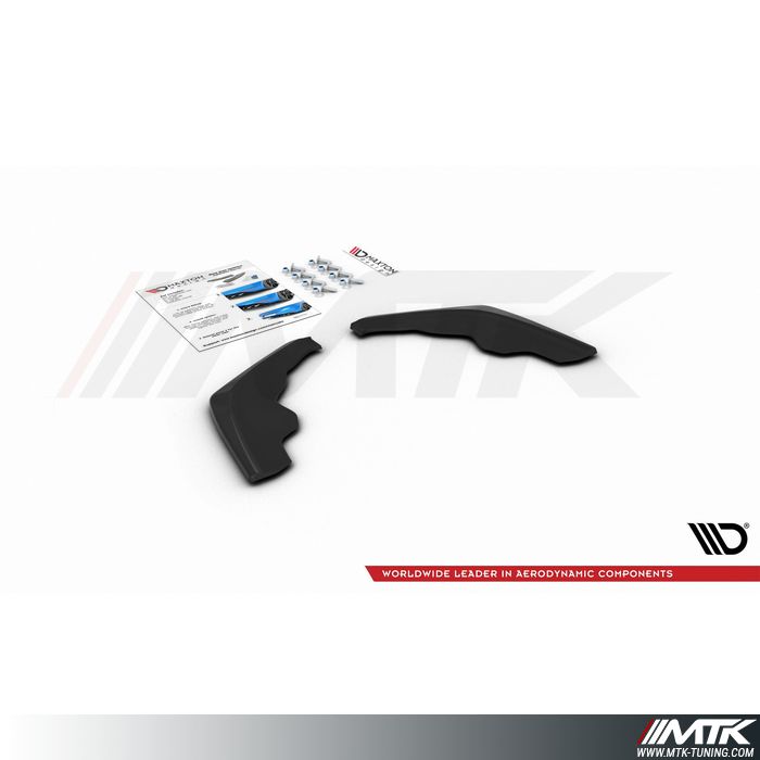 Diffuseurs lateraux arriere Maxton V2 BMW Serie 1 F40 M-Pack