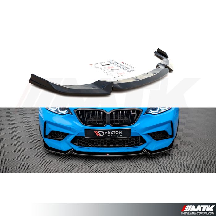 Lame avant Maxton V2 BMW M2 F87 Compétition