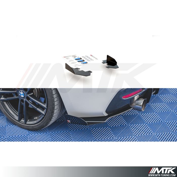 Diffuseurs lateraux arriere Maxton BMW Serie 1 F20 M-Pack  / M140i