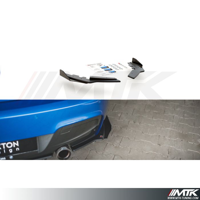 Diffuseurs lateraux arriere Maxton avec Flaps BMW M135i F20