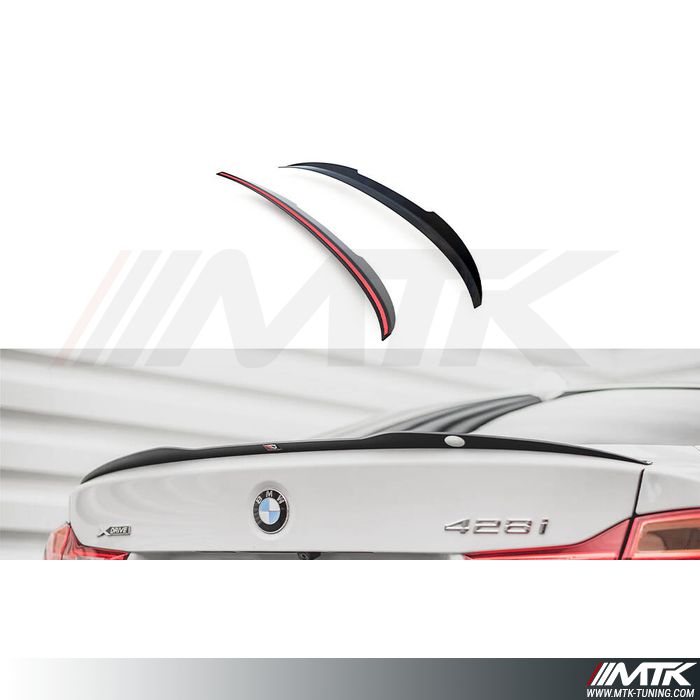 Aileron Arrière Style M4 Pour BMW Série 4 F32 2 Portes 2014-2017 - ABS Noir, 120 Cm - 7