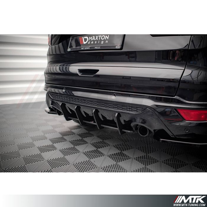 2 Pièces Spoiler Aileron Arrière Pour Ford C-Max 2010-2019 - Accessoire Pare-Chocs ABS Noir - Protection & Style
